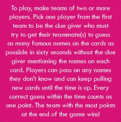 Chronicle Books After Dinner Amusements: Guess That Name! Outlet