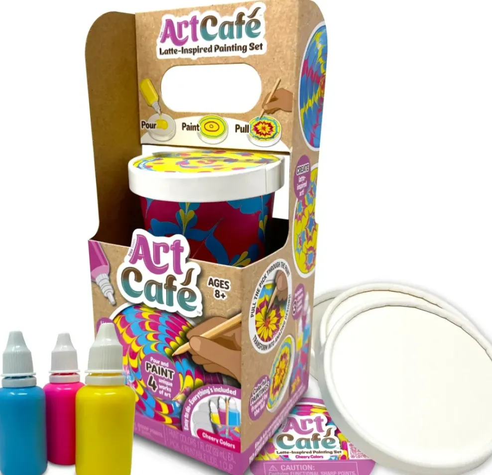 Tree Town Toys Art Café - Latte Inspired Painting Set Sale
