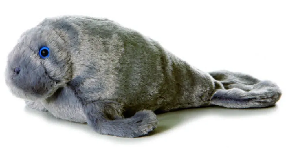 Aurora Mini Flopsie Manny Manatee 8" New