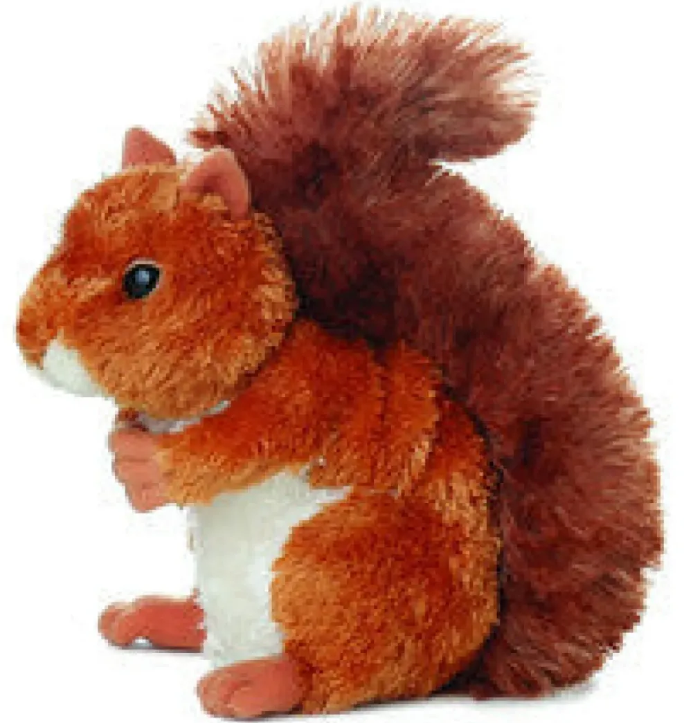 Aurora Mini Flopsie Nutsie Brown Squirrel 8" Fashion