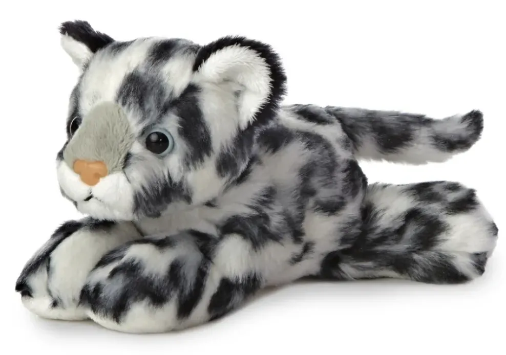 Aurora Mini Flopsie Snow Leopard 8" New