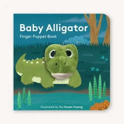 Chronicle Books Baby Alligator Finger Puppet Board Book Best