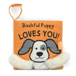 Jellycat Baby Soft Book Bashful Puppy Loves You Hot