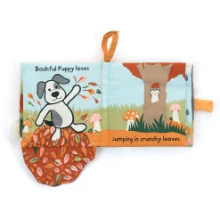 Jellycat Baby Soft Book Bashful Puppy Loves You Hot