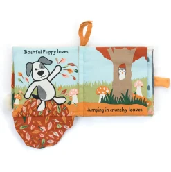 Jellycat Baby Soft Book Bashful Puppy Loves You Hot