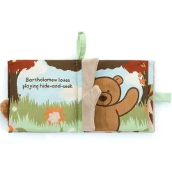 Jellycat Baby Soft Book Bartholomew Bear Loves You Sale