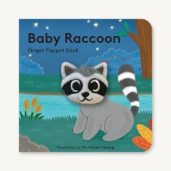 Chronicle Books Baby Raccoon Finger Puppet Board Book Outlet