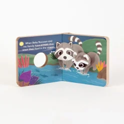 Chronicle Books Baby Raccoon Finger Puppet Board Book Outlet