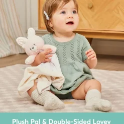 Gund baby Rosie Bunny Lovey 10" Outlet