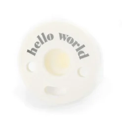 Bella Tunno Bubbi Pacifier: Hello World Best