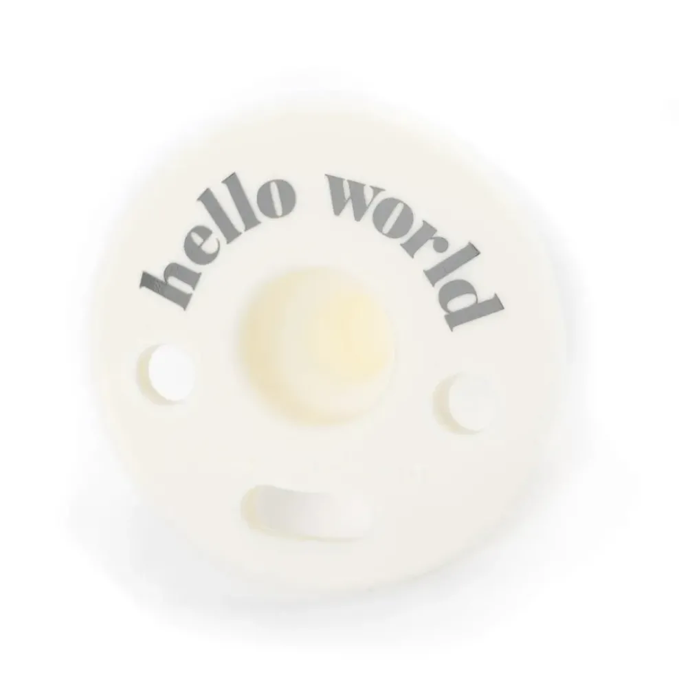 Bella Tunno Bubbi Pacifier: Hello World Best