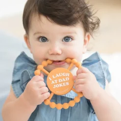 Bella Tunno Happy Teether: I Laugh at Dad Jokes Sale