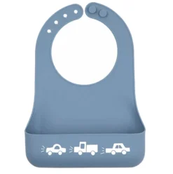 Bella Tunno Little Bites Starter Bib: Traffic Jam Clearance