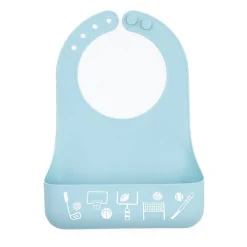 Bella Tunno Little Bites Starter Bib: Score Board Fashion