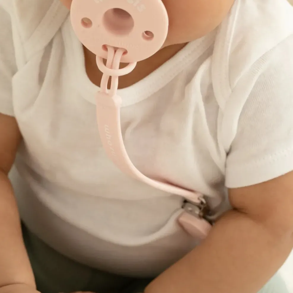 Bella Tunno Pacifier Clip: Who Runs the World Girls Hot