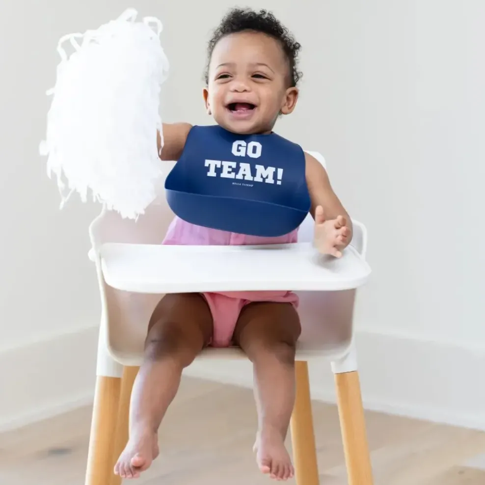 Bella Tunno Wonder Bib: Go Team Hot