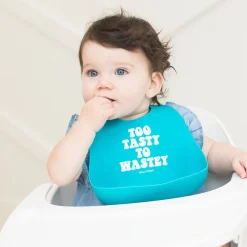 Bella Tunno Wonder Bib: Too Tasty to Wastey Sale