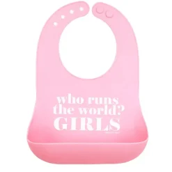 Bella Tunno Wonder Bib: Who Runs the World Girls Sale