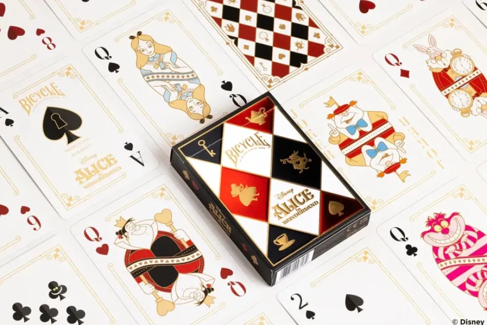 ACD Distribution Bicycle Playing Cards: Disney Alice in Wonderland Best