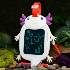 Kent Displays Inc. Boogie Board® Sketch Pals™ Doodle Board Backpack Clip - Axolotl Best