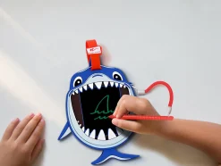 Kent Displays Inc. Boogie Board® Sketch Pals™ Doodle Board Backpack Clip - Clark the Shark Fashion