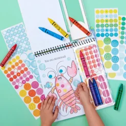 Bright Stripes, LLC Bright Stripes iHeartArt Jr Art on the Go! Going Dotty Ocean Fashion