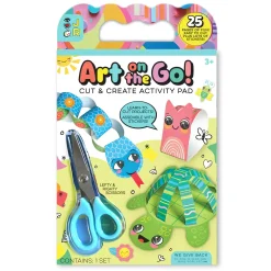 Bright Stripes, LLC Bright Stripes iHeartArt Jr Art on the Go! Cut & Create Activity Pad Sale