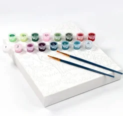 Bright Stripes, LLC Bright Stripes iHeartArt Paint by Numbers: Moonlit Unicorn Discount