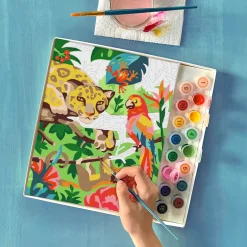 Bright Stripes, LLC Bright Stripes iHeartArt Paint by Numbers: Tropical Jungle Online