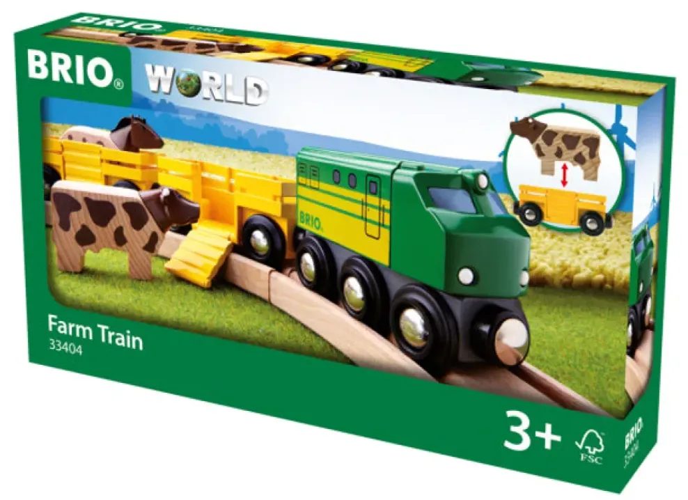 Brio Farm Train 33404 Clearance
