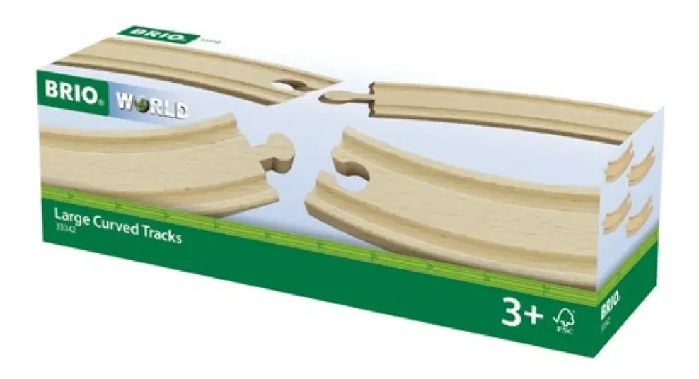 Brio Large Curved Tracks 33342 Sale