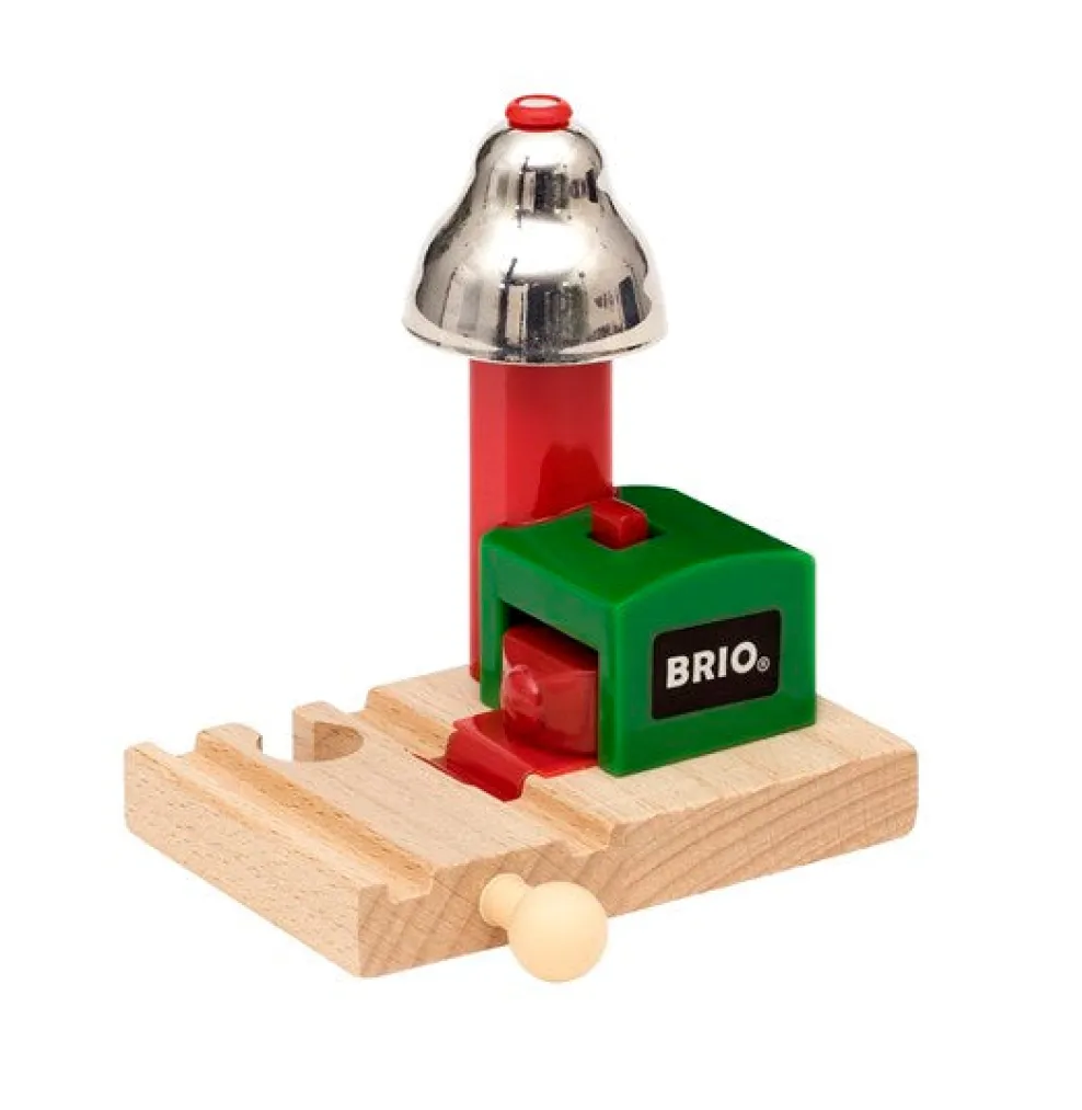 Brio Magnetic Bell Signal for Railway 33754 Fashion