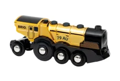 Brio Mighty Gold Action Locomotive 33630 Fashion