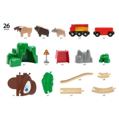 Brio Nordic Animal Set 33988 Clearance