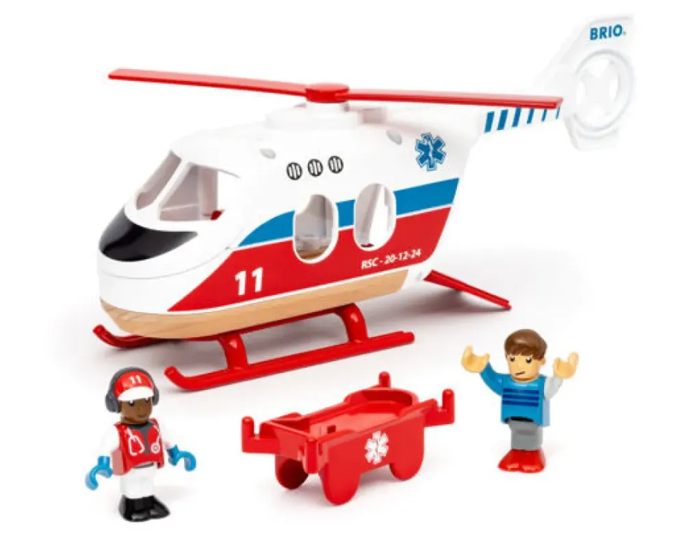 Brio Rescue Helicopter 36022 Fashion