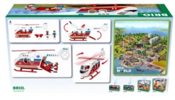 Brio Rescue Helicopter 36022 Fashion
