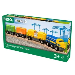 Brio Three-Wagon Cargo Train 33982 Clearance