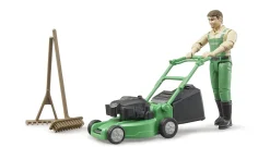 Bruder ® Gardener with Lawn Mower Online