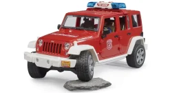 Bruder ® Jeep Wrangler Unlimited Rubicon Fire Department Hot