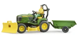 Bruder ® John Deere Lawn Tractor with Trailer Discount