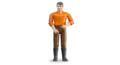 Bruder ® Man Light Skin Brown Jeans New