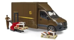 Bruder ® MB Sprinter UPS with Driver and Accessories Outlet