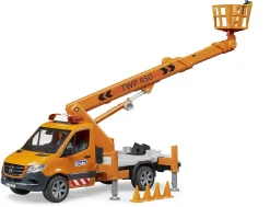 Bruder ® MB Sprinter with Work Platform & Light + Sound Module Hot