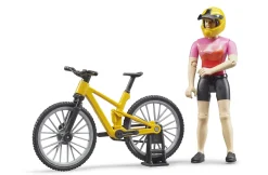 Bruder ® Mountain Bike with Female Cyclist Best