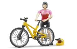 Bruder ® Mountain Bike with Female Cyclist Best