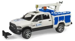 Bruder ® RAM 2500 Service Truck with Rotating Beacon Light Fashion