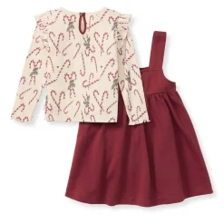 Burt's Bees Baby Burt's Bees Organic Baby & Toddler Set Dancing Candy Canes Best