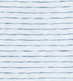 Burt's Bees Baby Burt's Bees Organic Baby Bodysuit Set Blue Slub Stripe Clearance