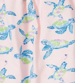 Burt's Bees Baby Burt's Bees Organic Baby Colorful Sea Turtles Top & Muslin Short Set Outlet