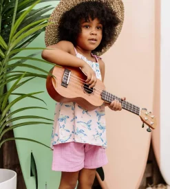 Burt's Bees Baby Burt's Bees Organic Baby Colorful Sea Turtles Top & Muslin Short Set Outlet